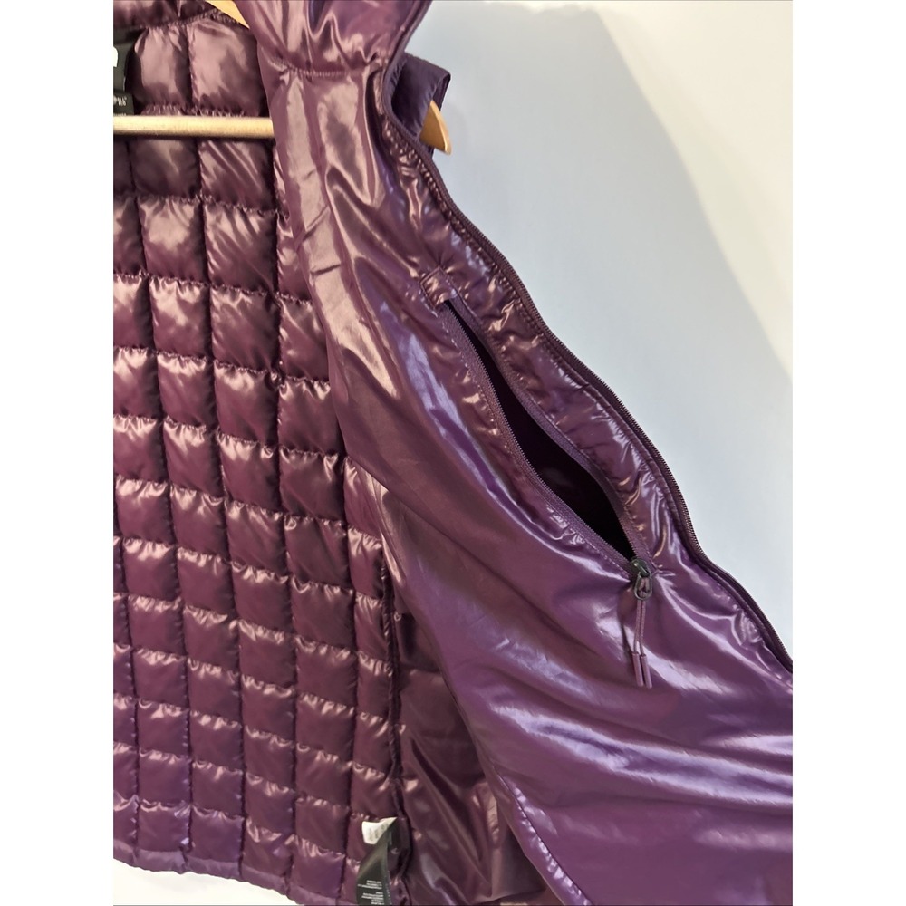 THE NORTH FACE ThermoBall Eco Vest Women's Blackberry Wine Sz XXL 2XL Packable - Picture 9 of 11